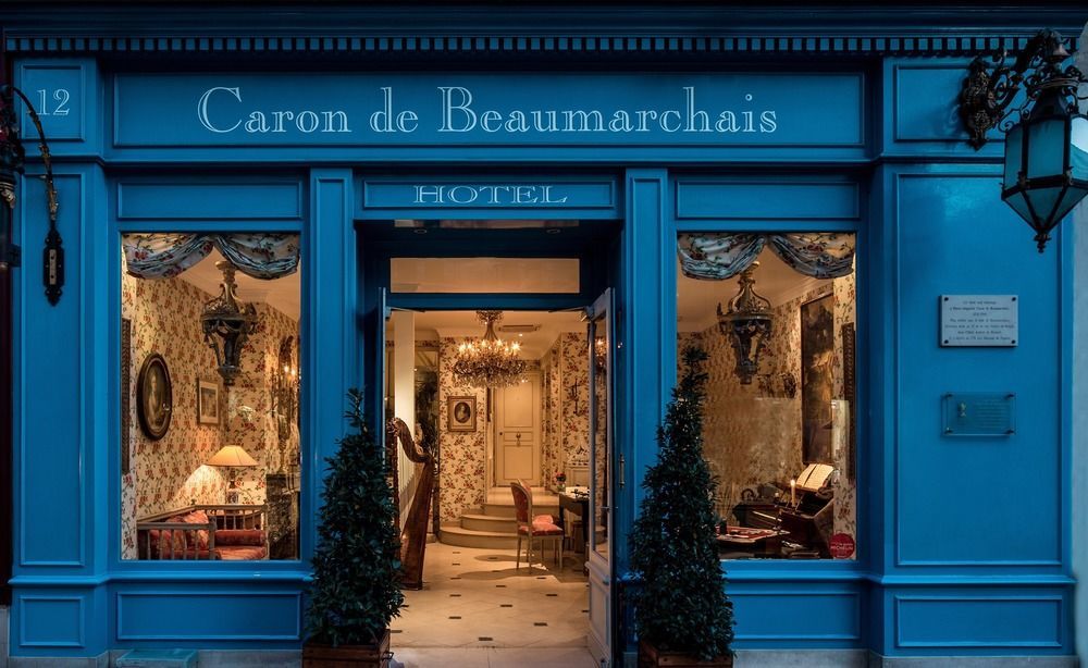 Hotel Caron De Beaumarchais Parigi Esterno foto